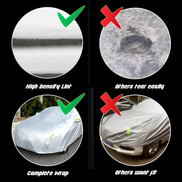Weatherproof Car Cover – X Large Size - Image 4