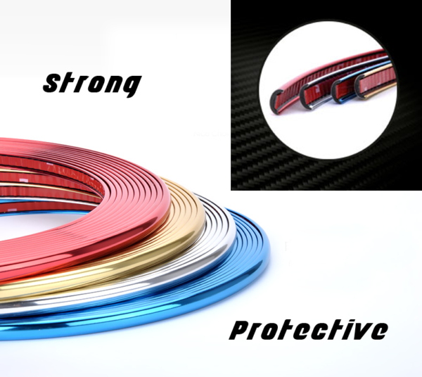 8 Metres Chrome Strip - Image 2