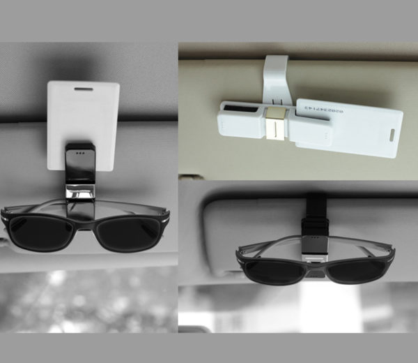 Sunglasses Clip on Visor - Image 2