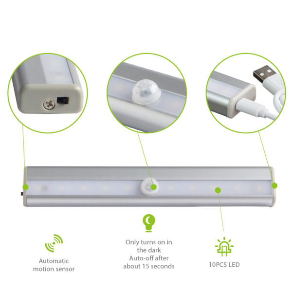 Motion Sensor USB Charged Light - Image 6