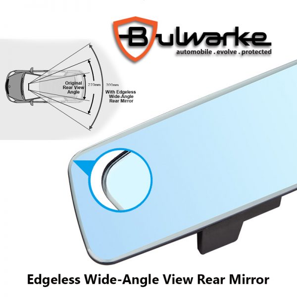 Edgeless Anti-Glare Blue Rear Mirror - Image 6